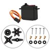 VIPMOON 4 Pack MG996R Servo Motor Kit Metal Gear Torque