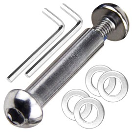 OTFAITP M8 8mm x 28mm-86mm Scooter Front Rear Axle Bolt 8.8 Grade Carbon Steel for Stunt Scooter Dash Teen/Adult Kick Scooter-800+lb Capacity
