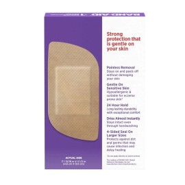 Band-Aid Brand Adhesive Bandages for Sensitive Skin Extra Large 7 ct