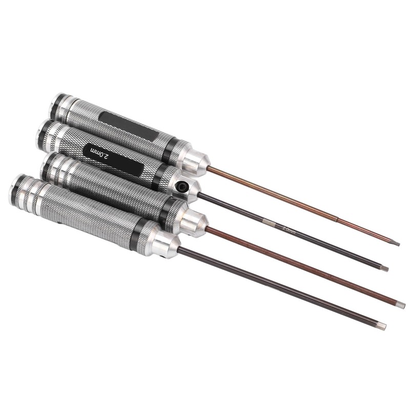 4Pcs RC Repair Screwdrivers Hex Screwdriver Kit Installation and Maintenance