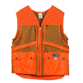 DAN'S Hunting Gear, LLC Upland Game Vest, Front Loader, Made in U.S.A. (3XLarge)