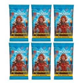 6 Packs MTG Play Booster Pack Lot MTG Aetherdrift