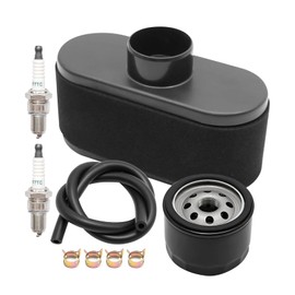 Anxingo 11013-0752 Air Filter 49065-7007 Oil Filter Tune Up Kit Replacement for John Deere X305R X324 X350R X354 X380 X384 X390 X394 X534 X570 X580 X584 Lawn Tractor