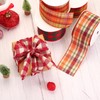 PATIKIL Autumn Wired Edge Ribbons 2-1/2 Inch x 10 Yard,
