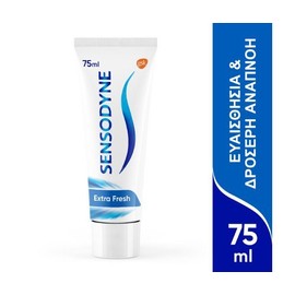 Sensodyne Extra Fresh Toothpaste for Sensitive Teeth, 75ml