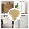 Jiozermi 2 Pack 1 inch Cabinet Knobs with Mounting Screws,