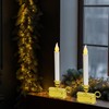 Abeja 4 Pack Christmas Candle Lights, Battery Operated Window Candle