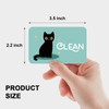 Funny Cat Clean Dishwasher Magnet, Cute Clean Dirty Double Sided