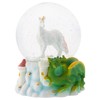 Majestic Unicorn and Dragon 100MM Musical Snow Globe Plays Tune