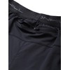 Ronhill Running, Men's Tech 5" Twin Short, All Black, L