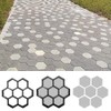 CJGQ 15.7"x15.7"x1.57" Concrete Molds Reusable Walk Maker Stepping Stone Paver