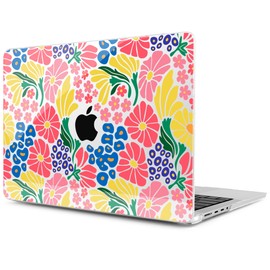 MEEgoodo Case for M4 MacBook Pro 14 inch Case 2024 2023 2021 A3112/A3401/A3185/A2918/A2992/A2779/A2442 M3 M2 M1 Pro/Max, Laptop Hard Shell Cases Compatible with MacBook Pro 14", Groovy Flower