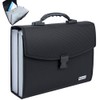 Uquelic Expanding File Folder 26 Pockets - Upgraded Durable Buckle