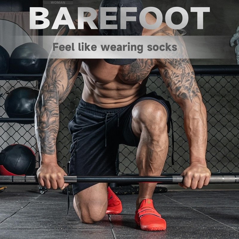 M MANUEKLEAR Men's Weightlifting Shoes - Deadlift, Squat & Cross-Training