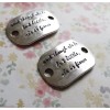 The Slippery Pearl Quote Pendants Connectors Word Pendants Though She Be Little She Is Fierce 4pcs
