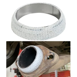 UBOG Exhaust Gasket,Car Accessories Exhaust Flange Gasket,2 Inch 2.25 Inch 2.5 Inch 3 Inch Exhaust Manifold Gasket,Car Exhaust Donut Gasket Seal Ring Replacement,Suitable for Cars Trucks (2.5inch)