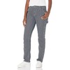 Dickies Women's Relaxed Straight Carpenter Pant, Rinsed Hickory Stripe, 14