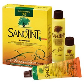 SANOTINTÂ® Haarfarbe sensitive ?light? Nr. 75 ?Goldbraun? (0.12 L)