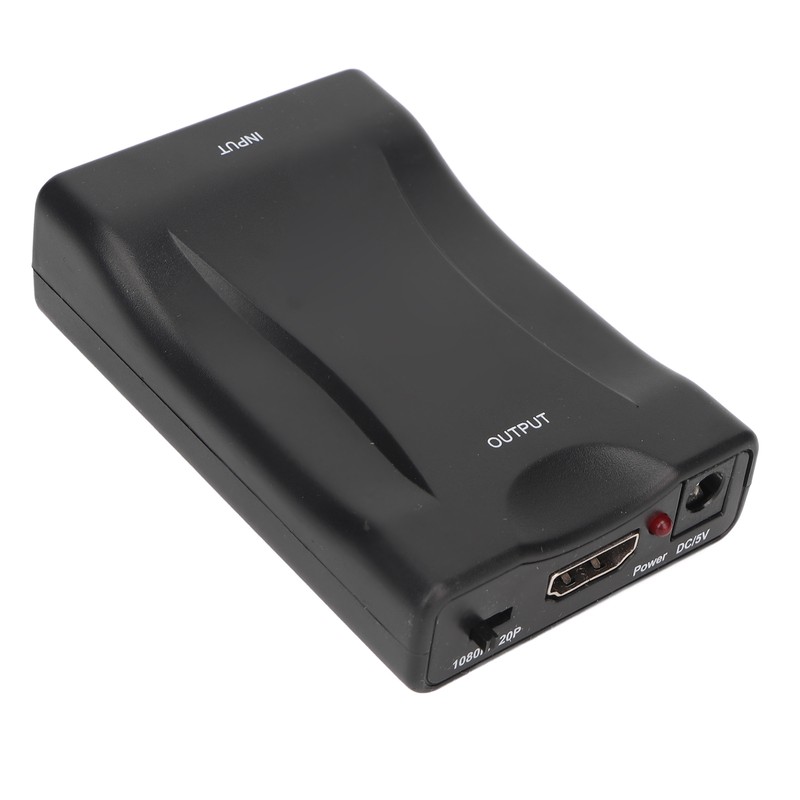 SCART to HD Multimedia Interface Adapter Support 720p 1080P Output