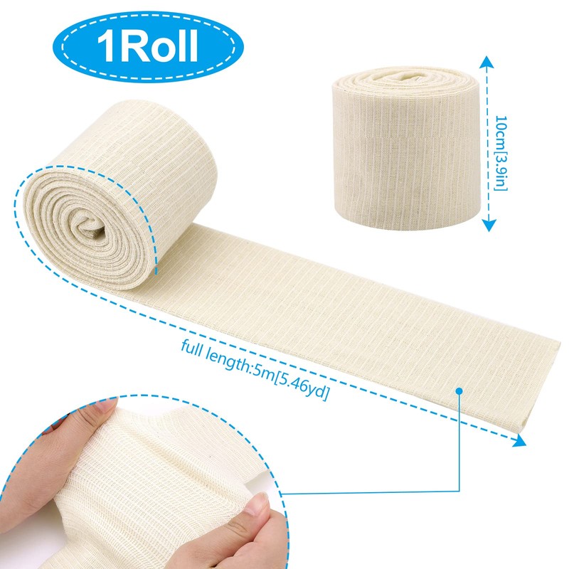 TSLBW Elastic Tubular Support Bandage Sport Bandages Washable & Reusable
