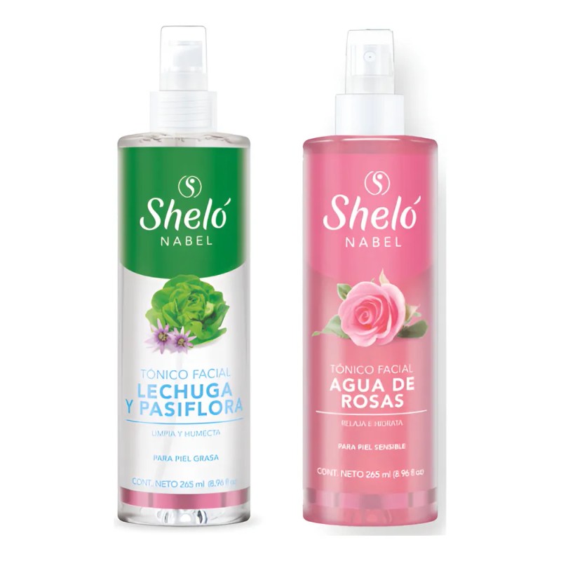 Tónico Facial Astringente Lechuga Pasiflora + Agua De Rosas Grasa