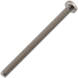 AERZETIX - C59791 - Set of 5 metal screws with cylinder head M5x70 mm with PH2 - connecting bolt - DIN 7985 - made of stainless steel A2 - silver