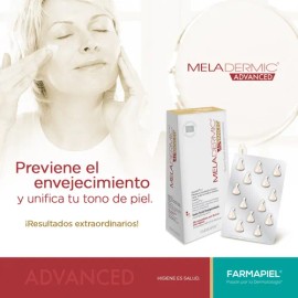 Meladermic Advanced Cápsulas Suero Facial Despigmentante Serum Antimanchas Despigmentante Facial 56 cápsulas