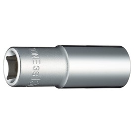 Tone Deep Socket (6 Angle) 3S-13L Drive Angle 0.3 inch (9.5 mm) (3/8 mm), Double Side Width 0.5 inches (13 mm)