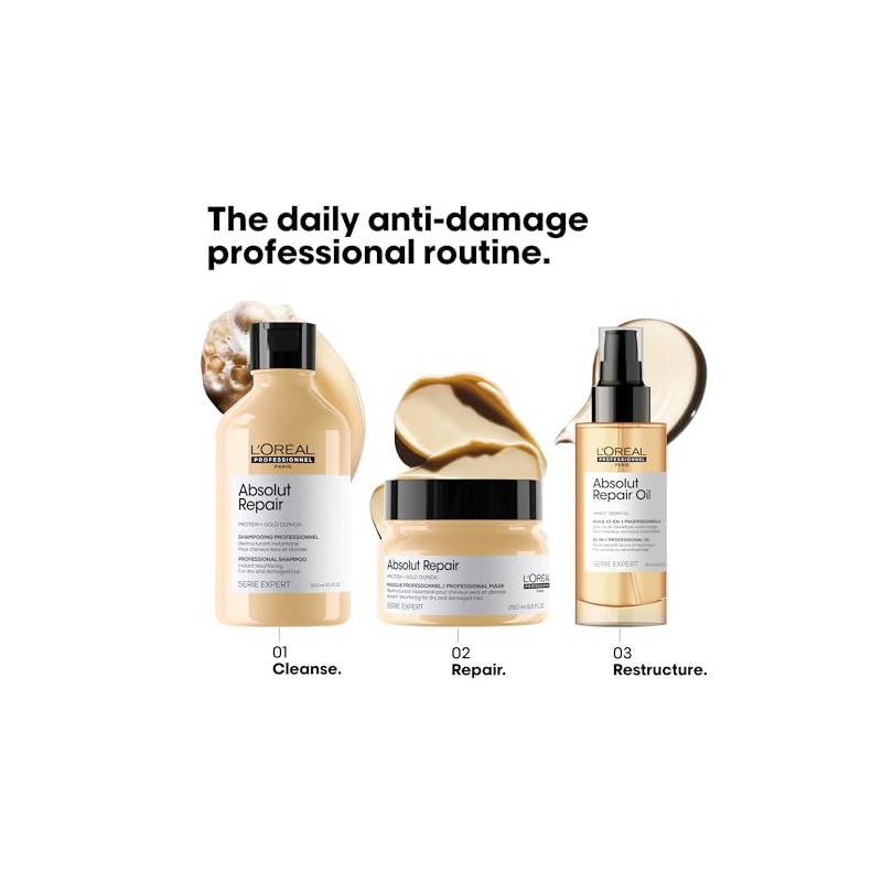 L'Oreal Professionnel Serie Expert Absolut Repair Shampoo 500ml Double