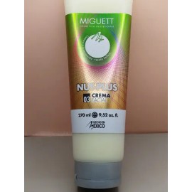 Crema Facial Miguett Nut-Plus 270ml Hidratante Antiedad Antipuntos Negros                                                                             