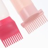 minkissy 2pcs Hair Oil Applicator Bottles Root Comb Bottles Set