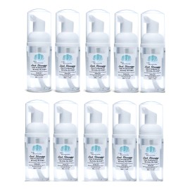 Lash Shampoo Lashes 50ml Pestaña Mink Espuma Limpiadora 10pz Transparente C 3 Mm