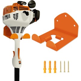 Garage Organizer Wall Hanger - Garden Tool Rack for Grass Trimmer, Hedge