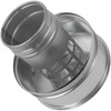 Vent Systems 4" Inch Round Roof Vent Cap – Galvanized