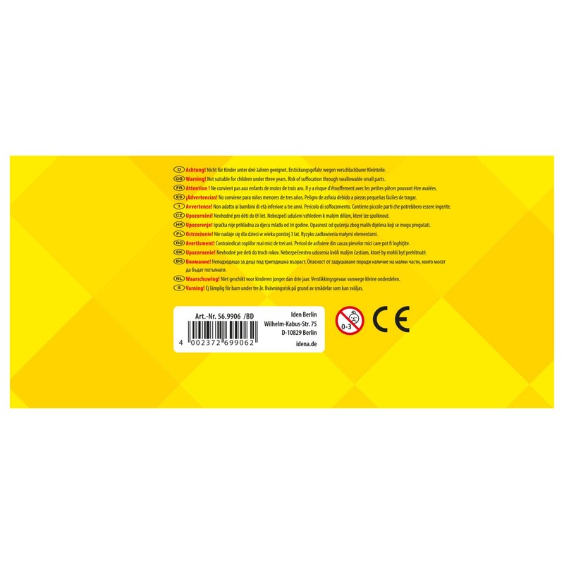 Idena 569906 School Globe with Political Map 18 cm