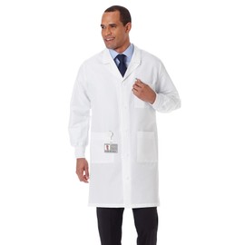 META Fluid-Resistant Antistatic Lab Coat, Large