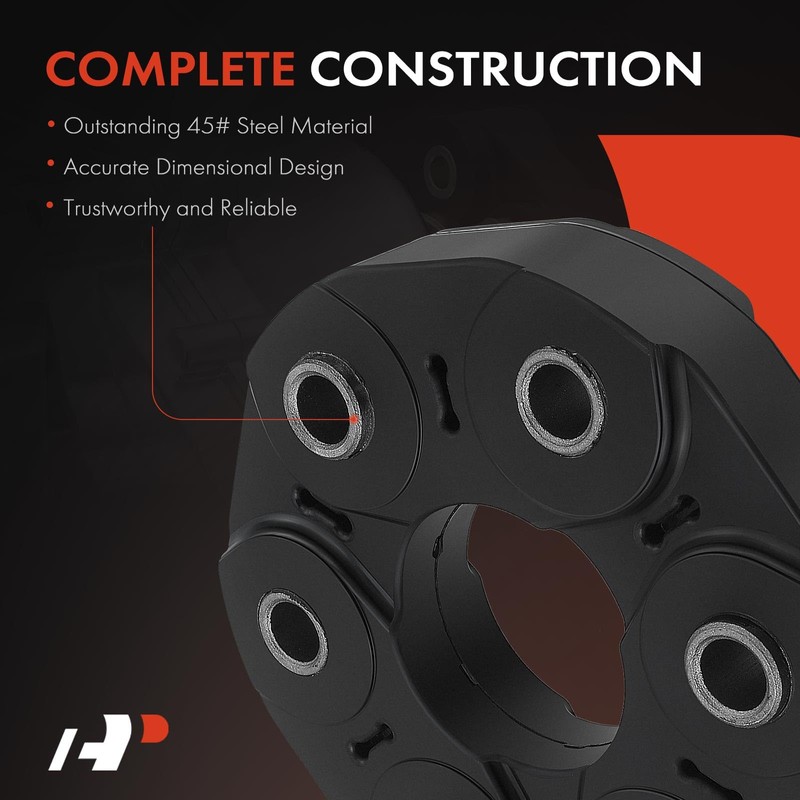 A-Premium Drive Shaft Coupler Flex Joint Coupling with Bolts Compatible