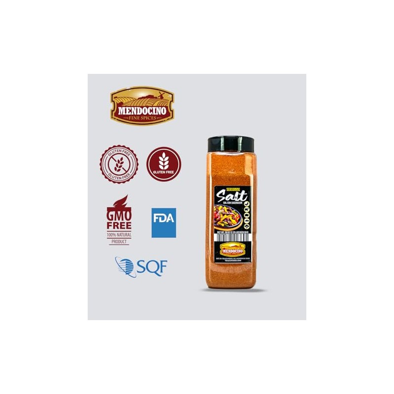 Mendocino Seasoning Salt 36oz Jar