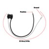 ECSiNG 10Pcs Truck Trailer 2 Wire Pigtail Harness Suitable for