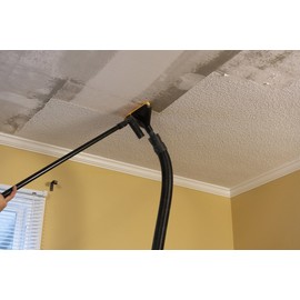 POP EEZE Popcorn Ceiling Scraper Vacuum Attachment Tool - Shop Vacuum Attachment for Removal and Repair of Acoustic Texture Ceiling - Remover of Ceiling Texture Without Bag or Mess