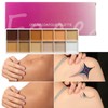Contour Palette, 12-Color Cream Foundation Palette, Makeup Concealer for Women