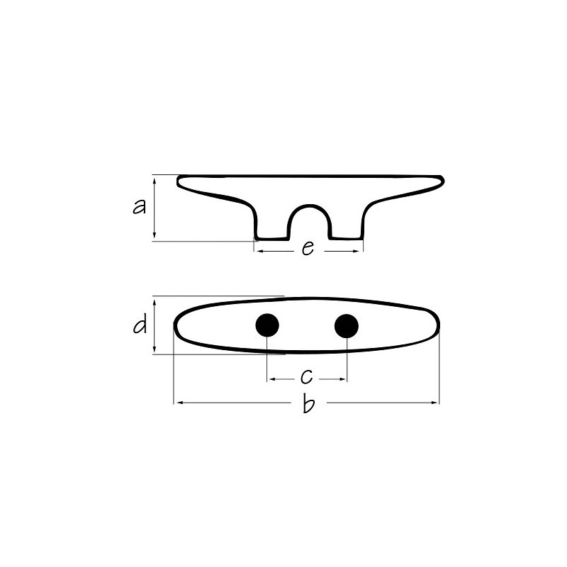 SeaSense Cleat 10-Inch Nylon Black