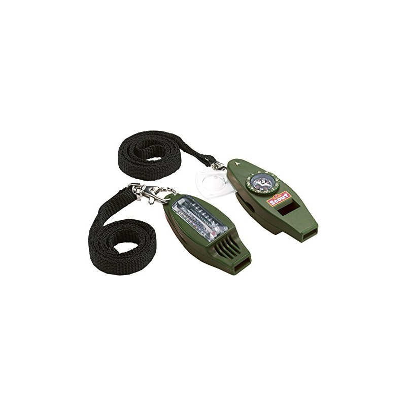 Happy People 19358 Scout Whistle with Fold-Out, 85 X 30