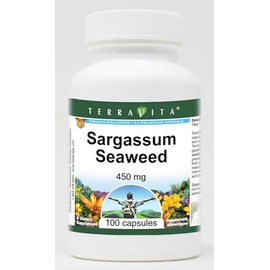 Sargassum Seaweed - 450 mg (100 Capsules, ZIN: 521350) - 3 Pack