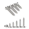 M4 Stainless Steel Self Tapping Screws,50pcs M4 X 30mm Phillips