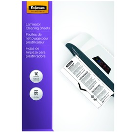 Fellowes A4 Laminator Cleaning Sheets,White,(Pack of 10)