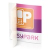 4 x Easypark Sticker Easy Park Vignette App Sticker Rear