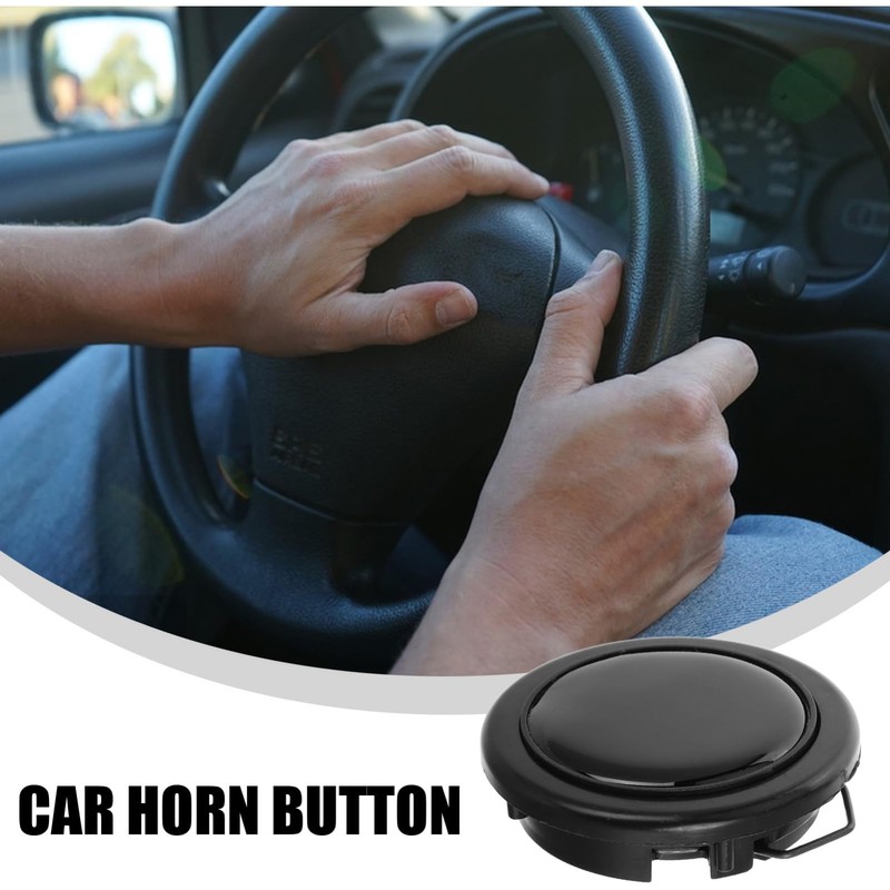Alipis Horn Button for Car Steering Wheel Horn Fit Plastic