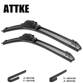 26" + 18" OEM Quality Front Windshield Hook Wiper Blades OE Original Style (Set of 2)