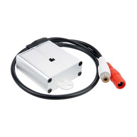 CCTV Microphone 2RCA Audio Receiver - DC 12V Security